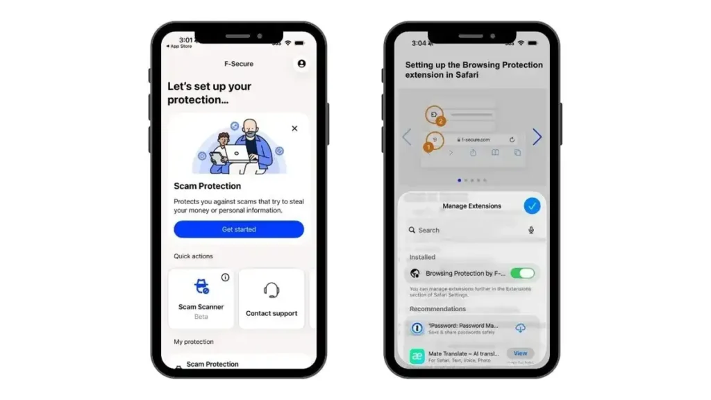 F-Secure Scam Protection